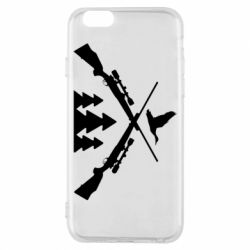 Чехол для iPhone 6/6S Hunting for ducks - PrintSalon