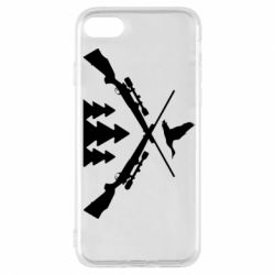 Чехол для iPhone 7 Hunting for ducks - PrintSalon