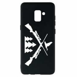 Чехол для Samsung A8+ 2018 Hunting for ducks - PrintSalon
