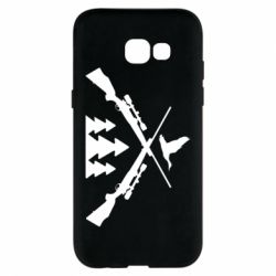 Чехол для Samsung A5 2017 Hunting for ducks - PrintSalon