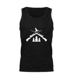 Мужская майка Hunting for ducks - PrintSalon