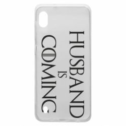 Чехол для Samsung A10 Husband is coming