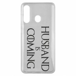 Чехол для Samsung M40 Husband is coming - PrintSalon