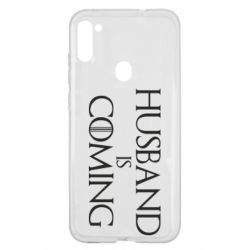 Чехол для Samsung A11/M11 Husband is coming - PrintSalon