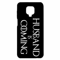 Чехол для Xiaomi Redmi Note 9S/9Pro/9Pro Max Husband is coming - PrintSalon