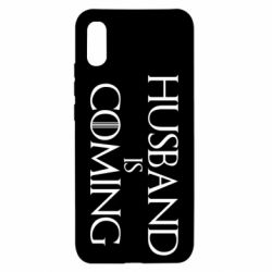 Чехол для Xiaomi Redmi 9a Husband is coming - PrintSalon