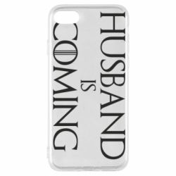 Чехол для iPhone 7 Husband is coming - PrintSalon