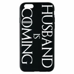 Чехол для iPhone 6/6S Husband is coming - PrintSalon
