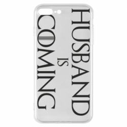 Чехол для iPhone 8 Plus Husband is coming - PrintSalon