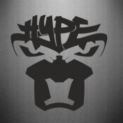 Наклейка Hype Monster - PrintSalon