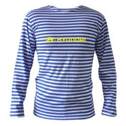 Тельняшка с длинным рукавом Hyundai 2 - PrintSalon