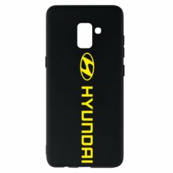 Чехол для Samsung A8+ 2018 Hyundai 2 - PrintSalon