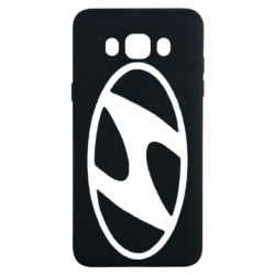 Чехол для Samsung J7 2016 Hyundai logo - PrintSalon