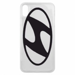 Чохол для iPhone Xs Max Hyundai logo-PrintSalon Чохол для iPhone Xs Max Hyundai logo