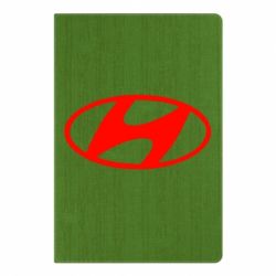 Блокнот с принто Hyundai logo - PrintSalon