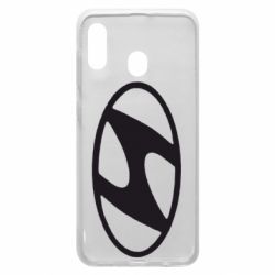 Чехол для Samsung A20 Hyundai logo - PrintSalon
