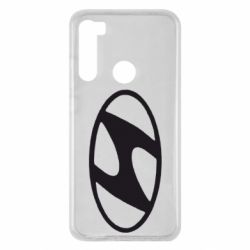 Чехол для Xiaomi Redmi Note 8 Hyundai logo - PrintSalon