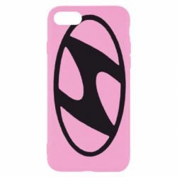 Чехол для iPhone SE 2020 Hyundai logo - PrintSalon