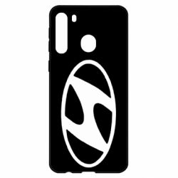 Чехол для Samsung A21 Hyundai logo - PrintSalon