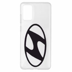 Чехол для Samsung S20+ Hyundai logo-PrintSalon Чехол для Samsung S20+ Hyundai logo