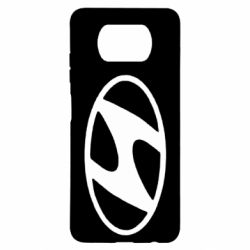 Чехол для Xiaomi Poco X3 Hyundai logo - PrintSalon