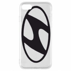Чехол для iPhone SE 2022 Hyundai logo-PrintSalon Чехол для iPhone SE 2022 Hyundai logo