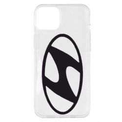 Чехол для iPhone 14 Plus Hyundai logo - PrintSalon