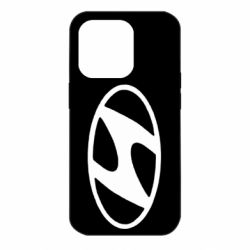 Чехол для iPhone 14 Pro Hyundai logo - PrintSalon