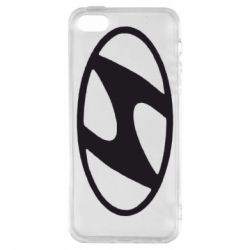 Чехол для iPhone5/5S/SE Hyundai logo - PrintSalon