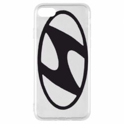 Чехол для iPhone 7 Hyundai logo - PrintSalon