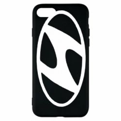 Чехол для iPhone 8 Hyundai logo - PrintSalon