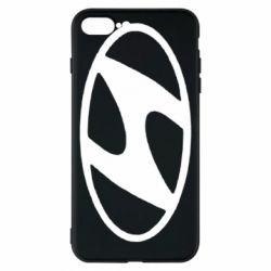 Чехол для iPhone 8 Plus Hyundai logo - PrintSalon