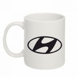 Чашка 320ml Hyundai logo - PrintSalon