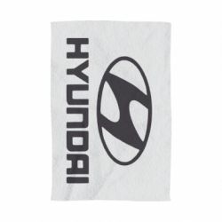 Полотенце с принтом Hyundai Small - PrintSalon