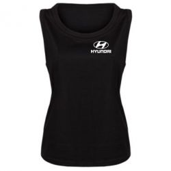 Женская майка Hyundai Small - PrintSalon