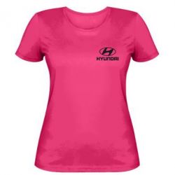 Женская футболка Hyundai Small - PrintSalon