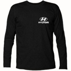 Футболка с длинным рукавом Hyundai Small - PrintSalon