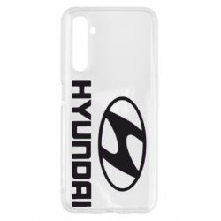 Чехол для Realme 6 Hyundai Small - PrintSalon