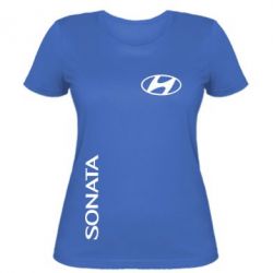 Жіноча футболка Hyundai Sonata - PrintSalon
