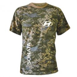 Камуфляжна футболка Hyundai Sonata - PrintSalon