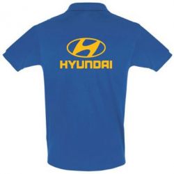 Мужское поло HYUNDAI - PrintSalon
