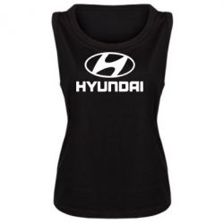 Женская майка HYUNDAI - PrintSalon