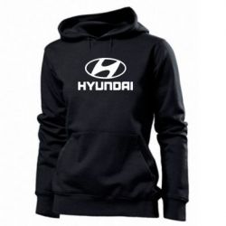 Женское худи HYUNDAI - PrintSalon