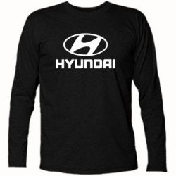 Футболка с длинным рукавом HYUNDAI - PrintSalon