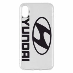 Чехол для iPhone X/Xs HYUNDAI - PrintSalon