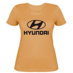 Женская футболка HYUNDAI - PrintSalon