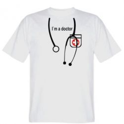 Мужская футболка Stedman I'am a doctor - PrintSalon