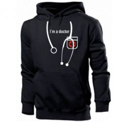 Мужское худи I'am a doctor