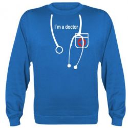 Cвитшот I'am a doctor - PrintSalon