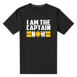 Чоловіча преміум футболка I am captain now - PrintSalon